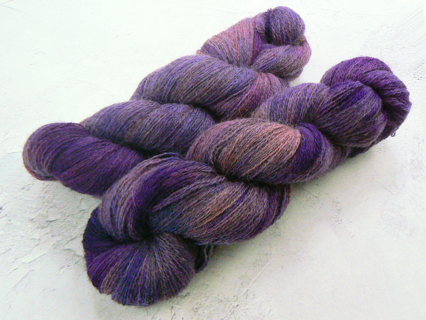 Deep Purple Night, Shetland Lace