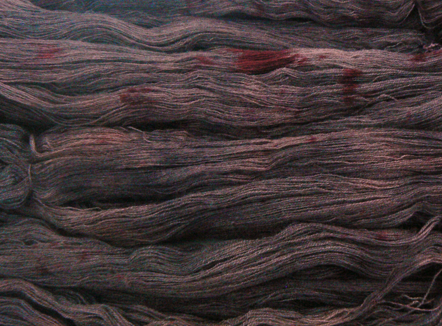 Purple Grape, Wool Silk Cobweb Lace (WIL)