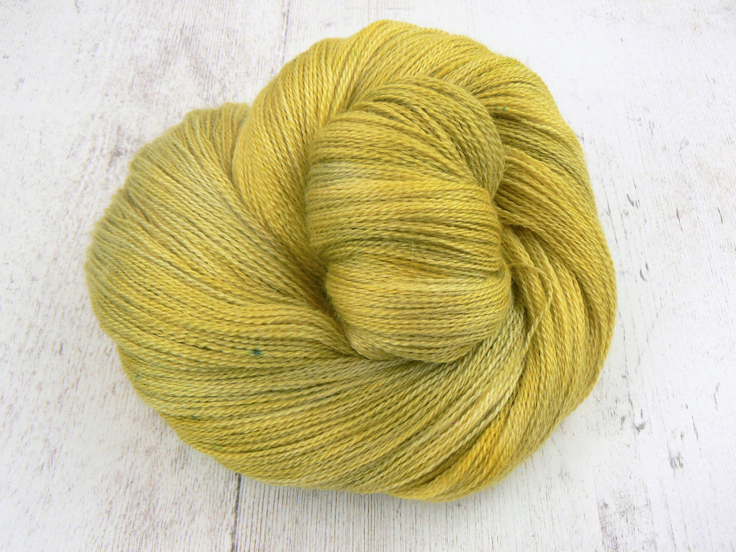 Golden Lichen, Baby Alpaca Silk Cashmere Lace