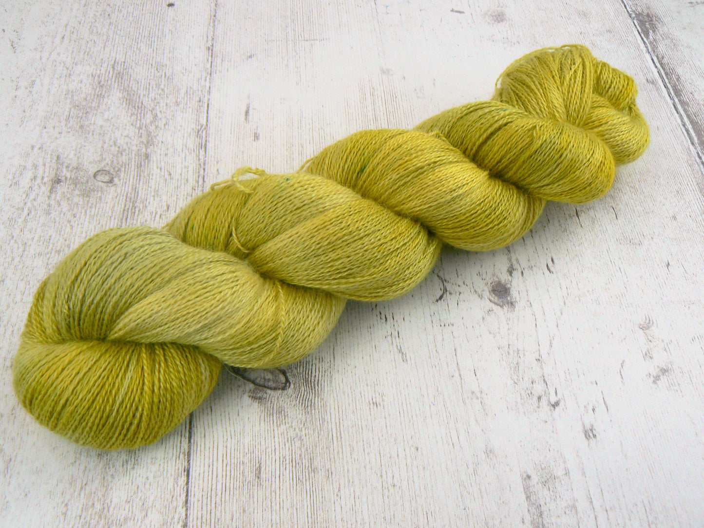 Golden Lichen, Baby Alpaca Silk Cashmere Lace