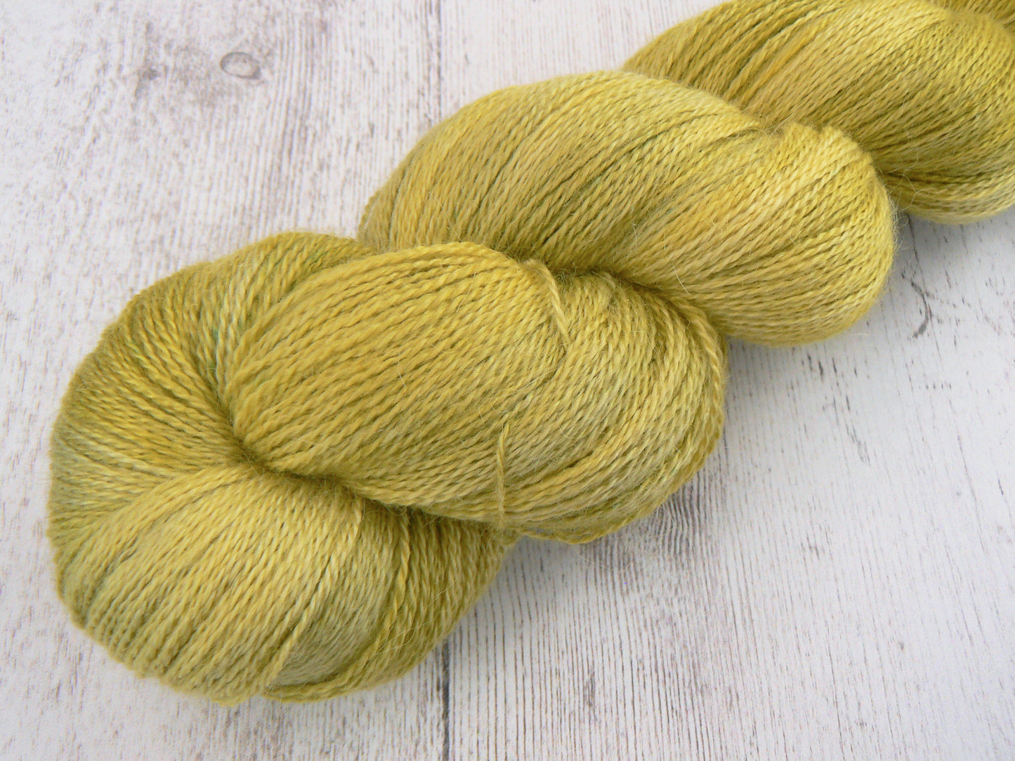 Golden Lichen, Baby Alpaca Silk Cashmere Lace