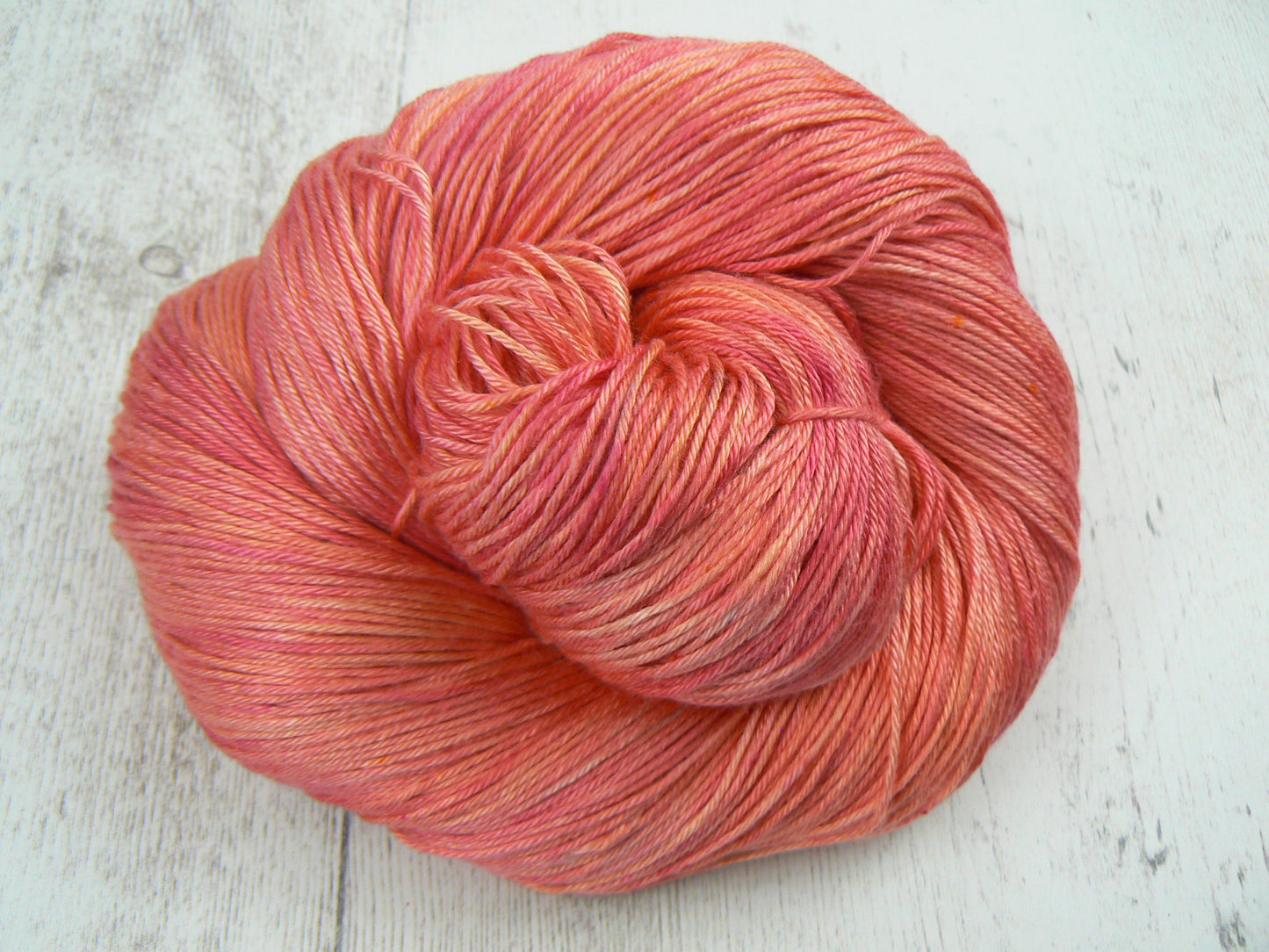 Blood Orange Sorbet, Mulberry Silk 4-ply (SIS)