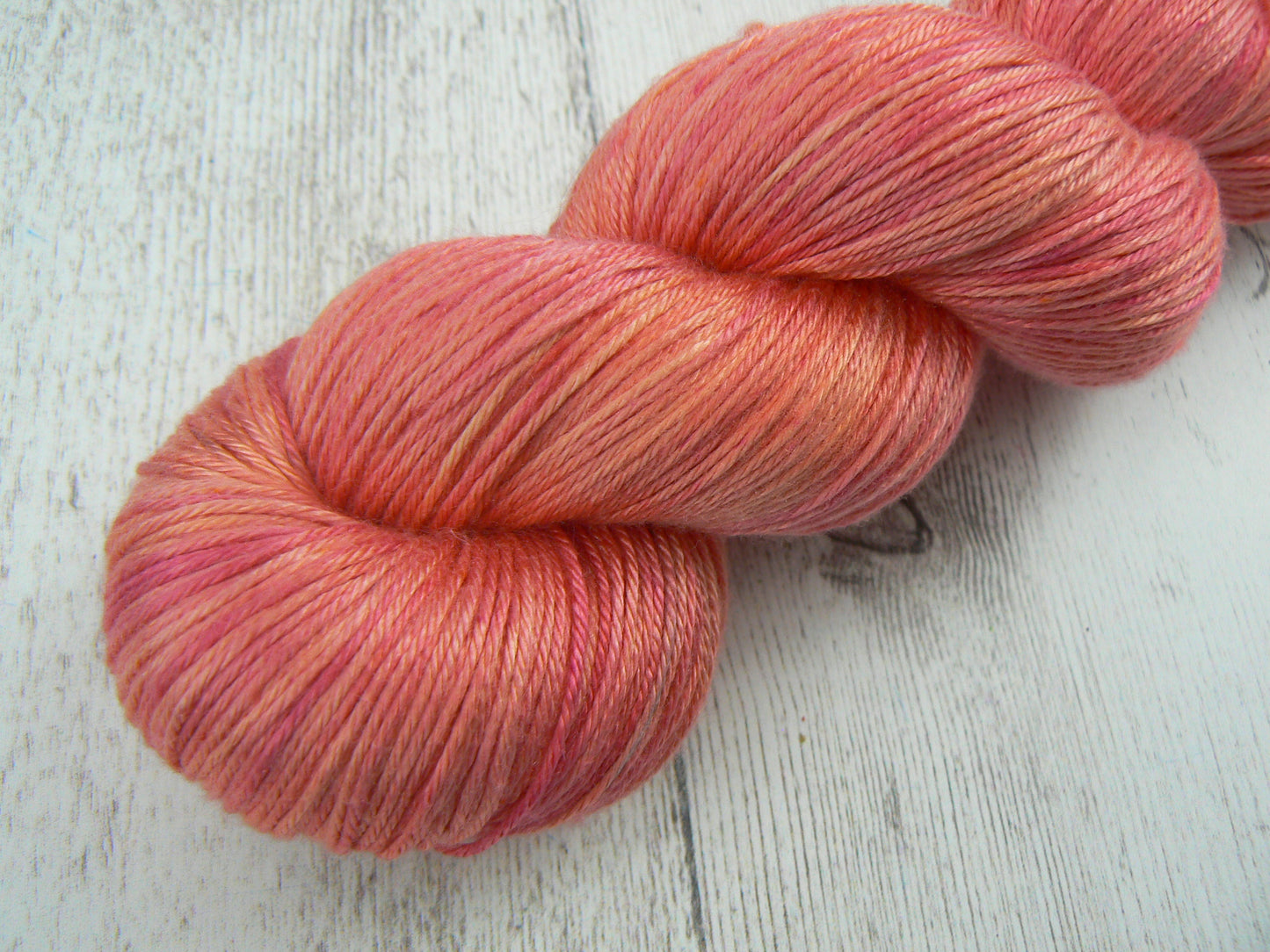 Blood Orange Sorbet, Mulberry Silk 4-ply (SIS)