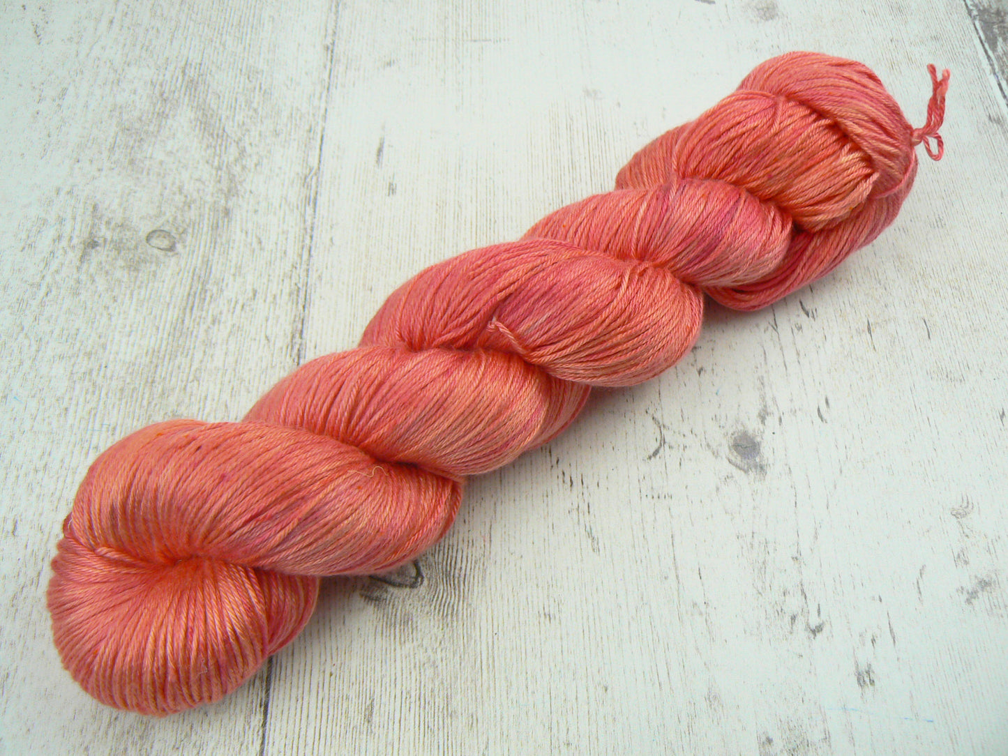 Blood Orange Sorbet, Mulberry Silk 4-ply (SIS)