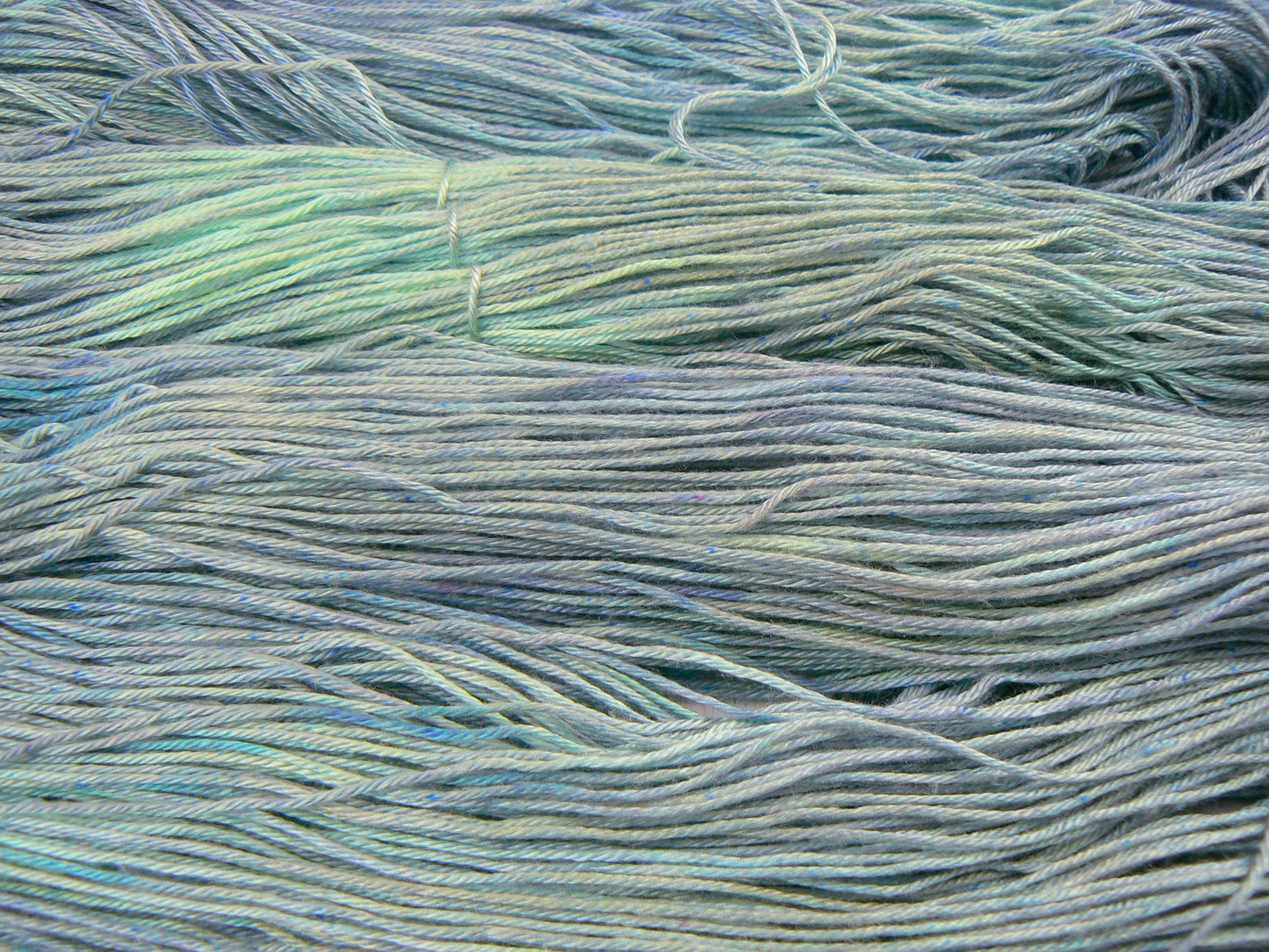 Heathered Greens, Mulberry Silk 4-ply (SIS)