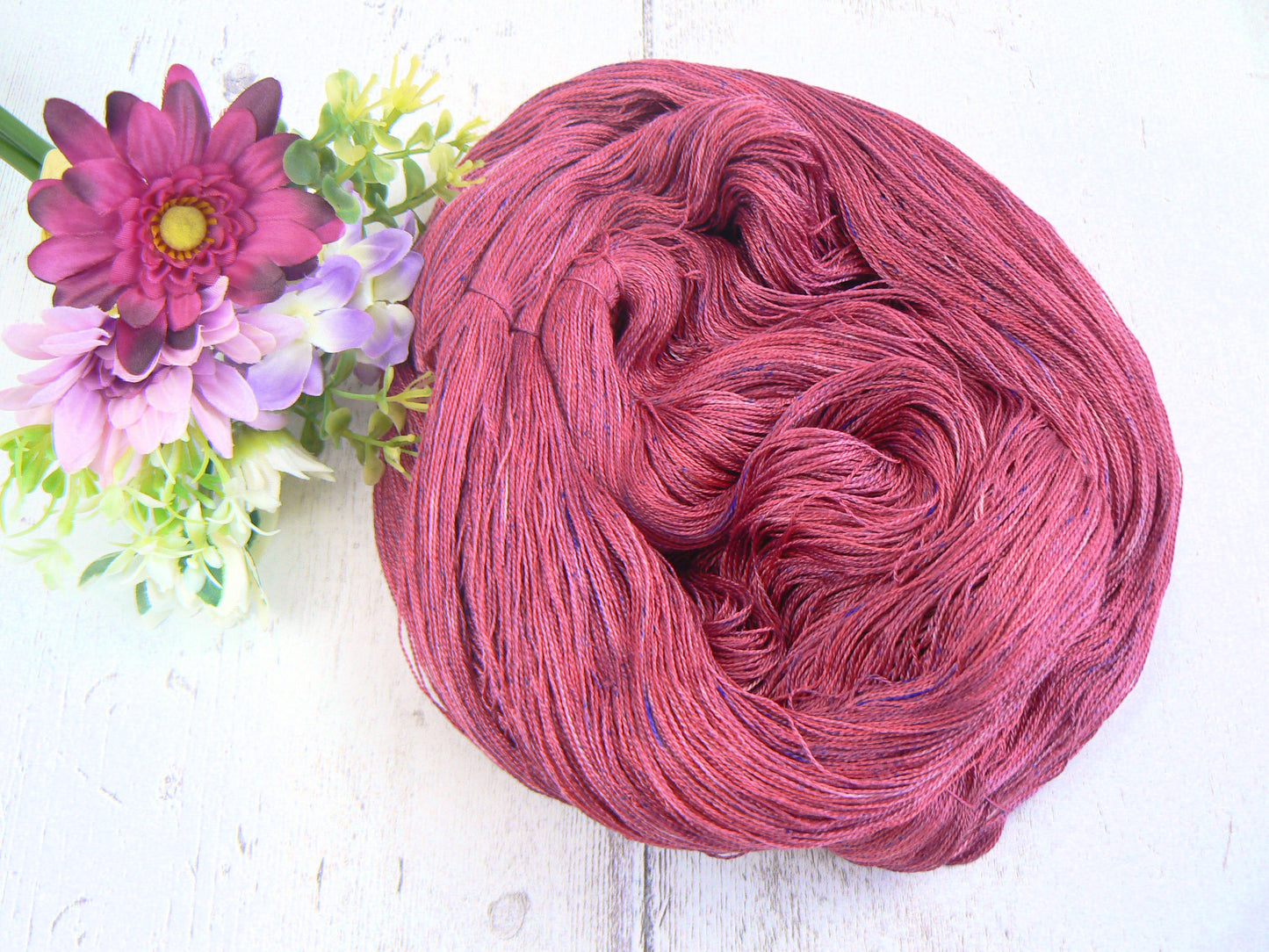 Clover in Shadow, Fine Spun Silk Lace (SLL)