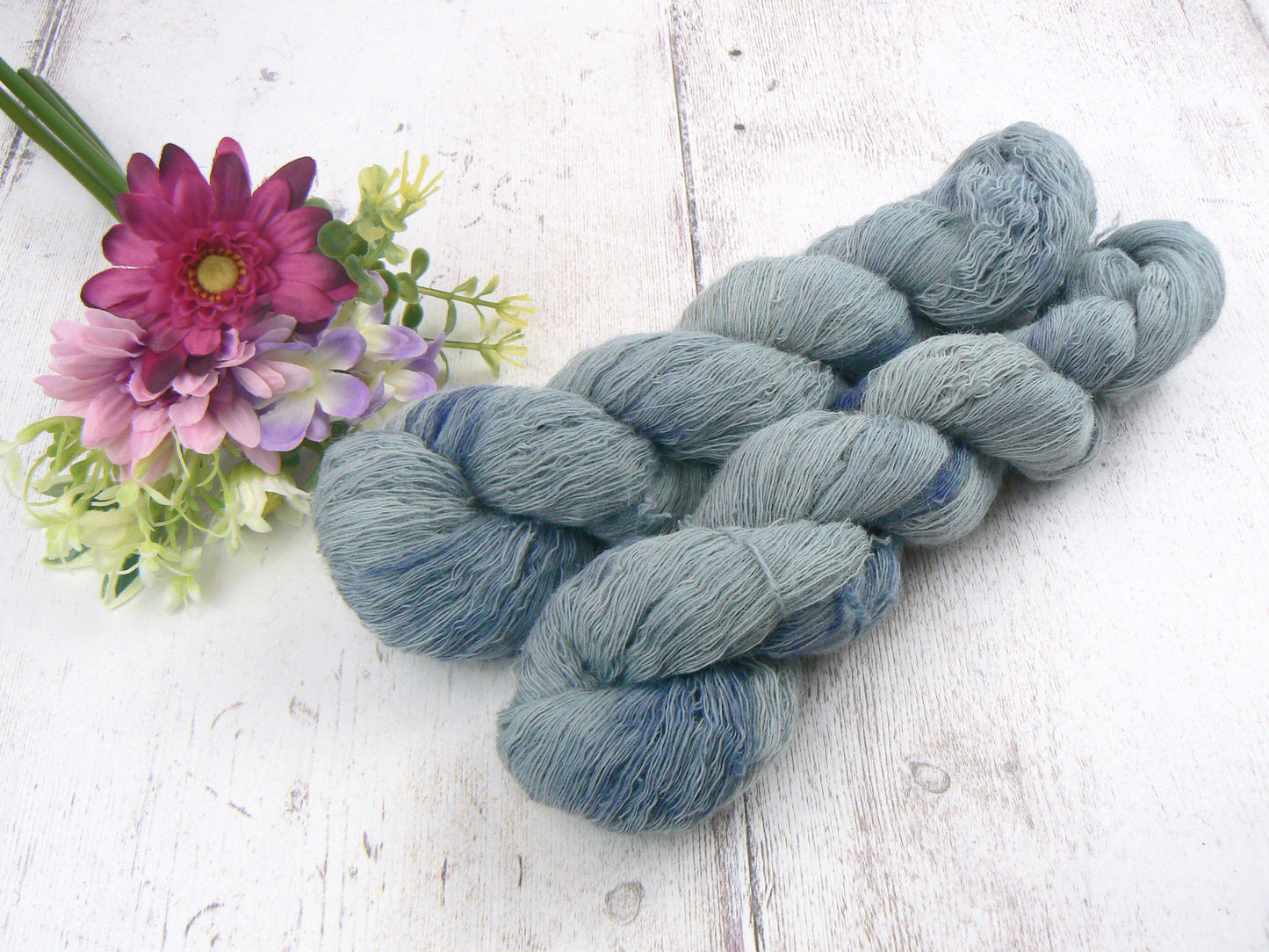 Silvery Skies, Shetland Cobweb Lace