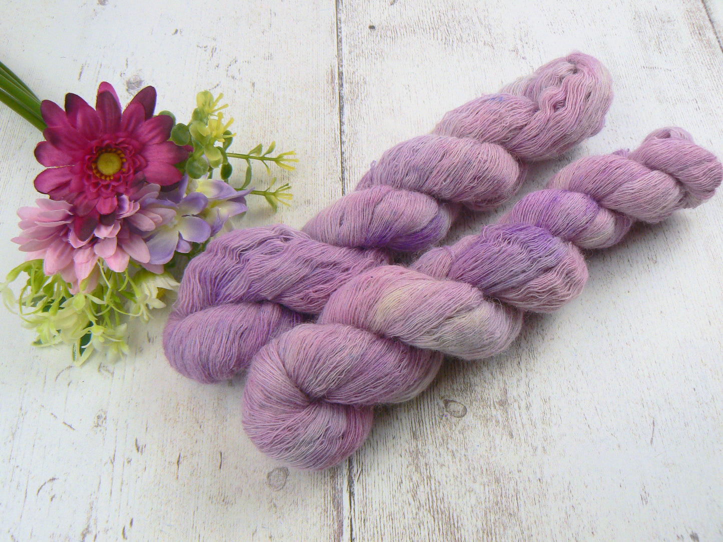 Coconut Ice, Shetland Cobweb Lace