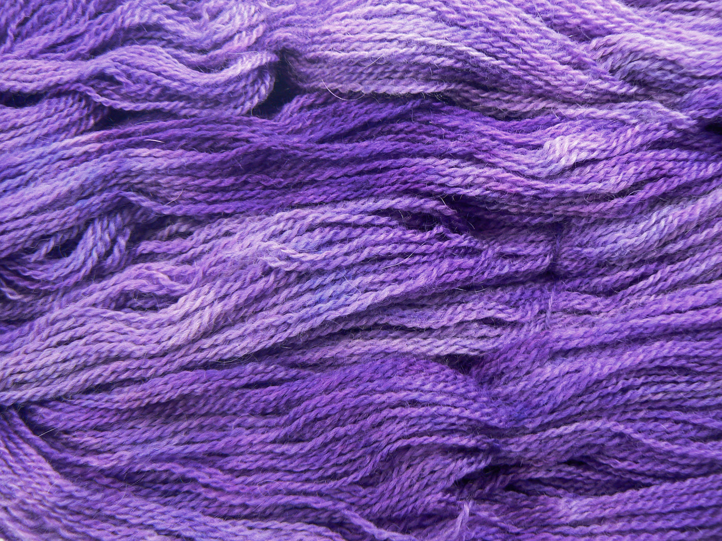 Perpetually Purple, Blue Faced Leicester Mohair 4-ply (MFS)