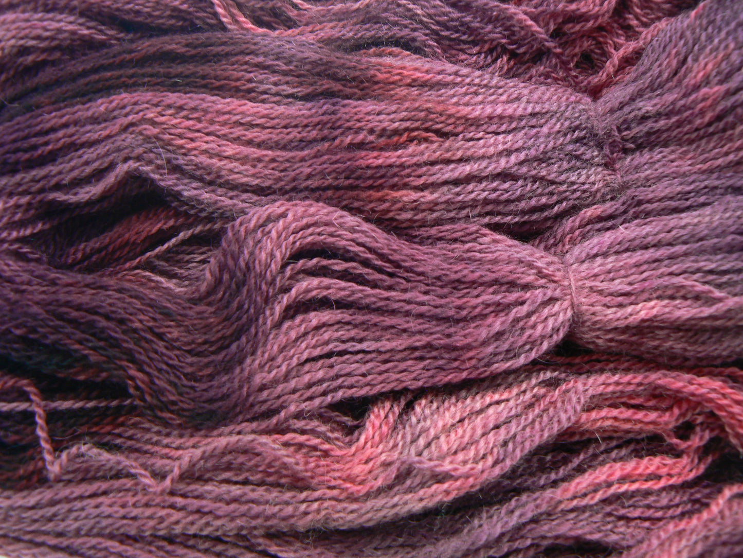 Cranberries After Dark, Blue Faced Leicester Mohair 4-ply (MFS)
