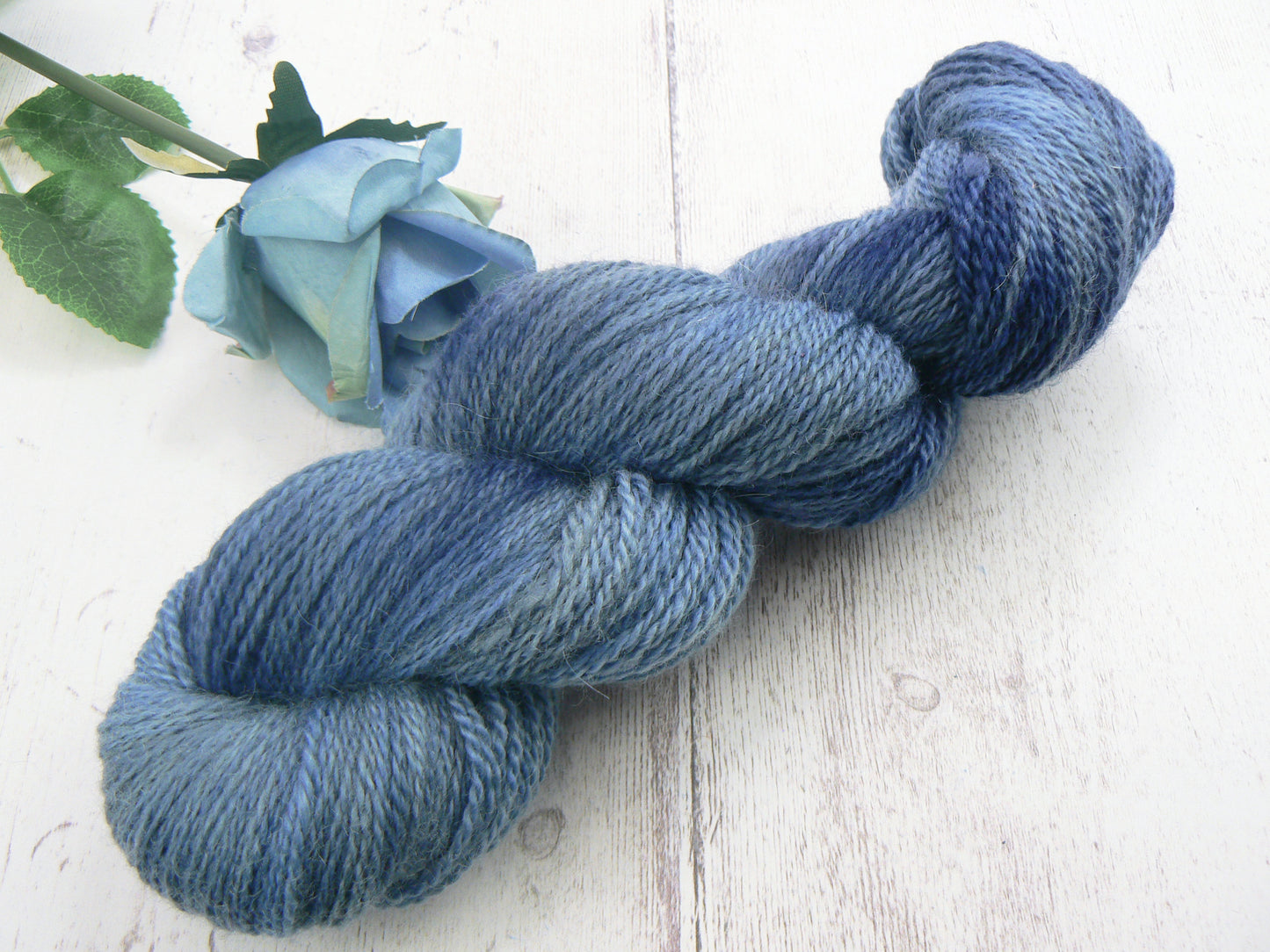 Nearly Midnight, Blue Faced Leicester Mohair 4-ply (MFS)