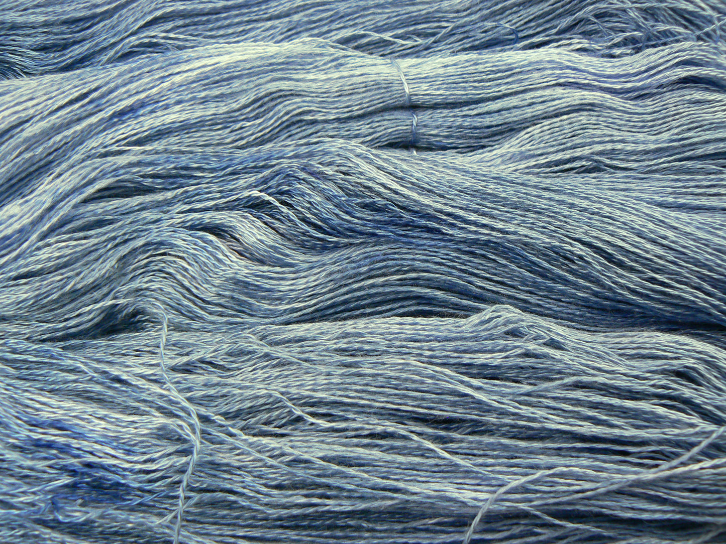 Stormy Sea, Mulberry Silk Lace