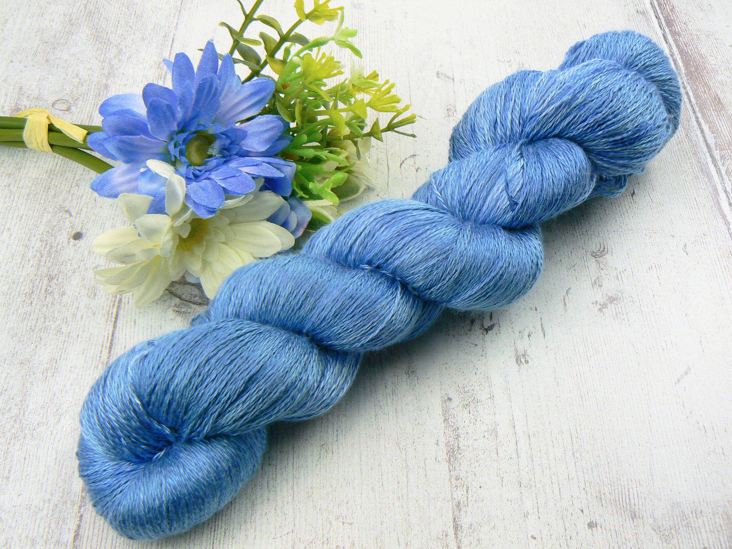 Stormy Sea, Mulberry Silk Lace