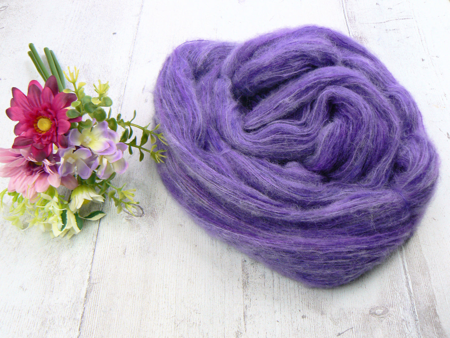 Queen of the Night, Suri Alpaca Silk Cloud Lace