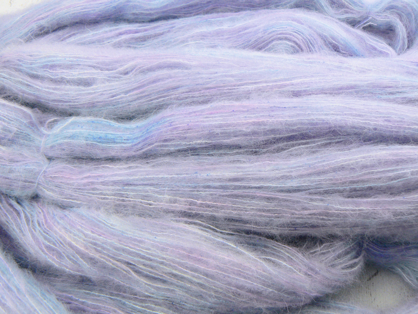 Lilac Skies, Suri Alpaca Silk Cloud Lace