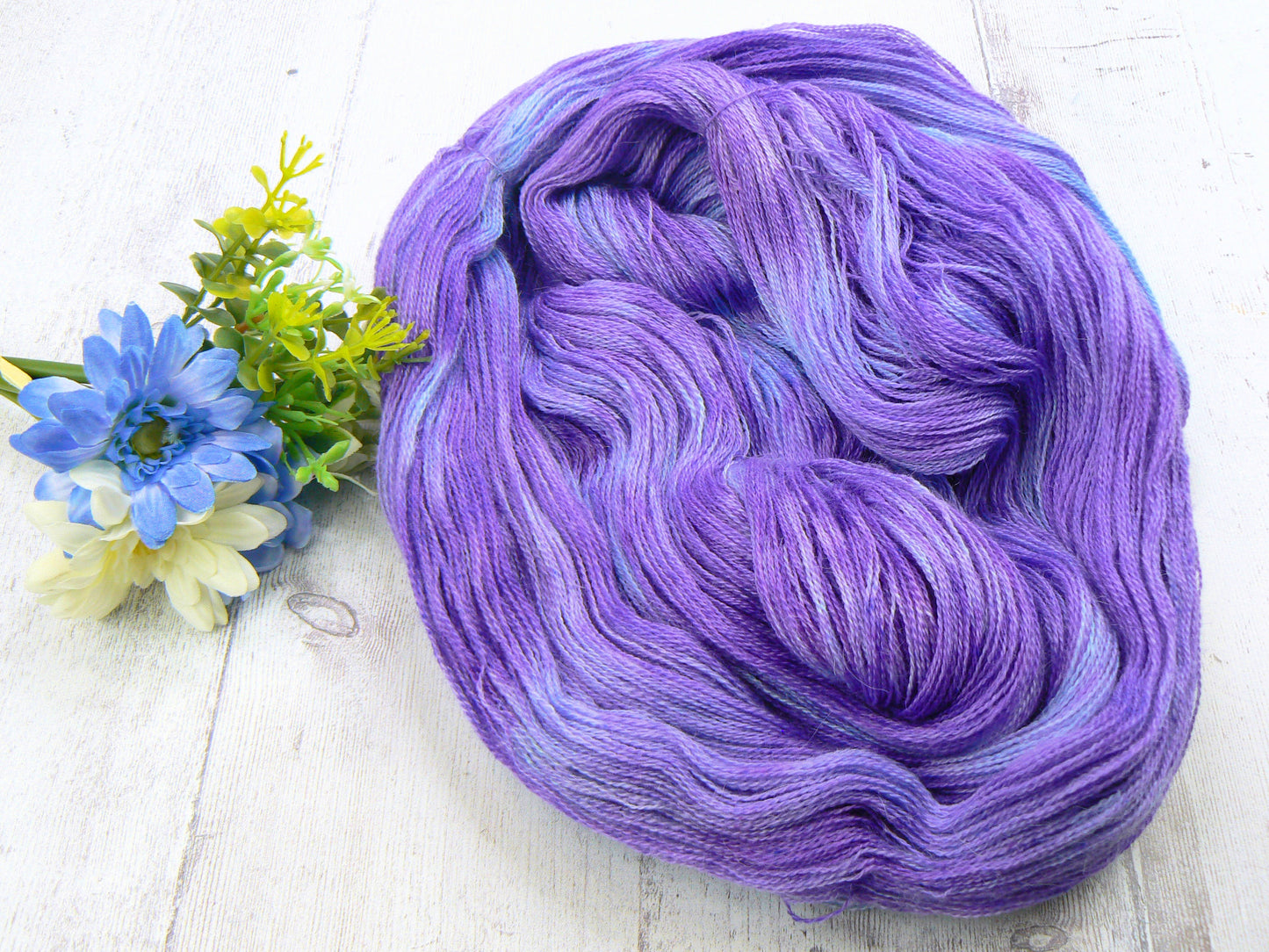 Iris Unsettled, Alpaca Silk Cashmere Fine Lace