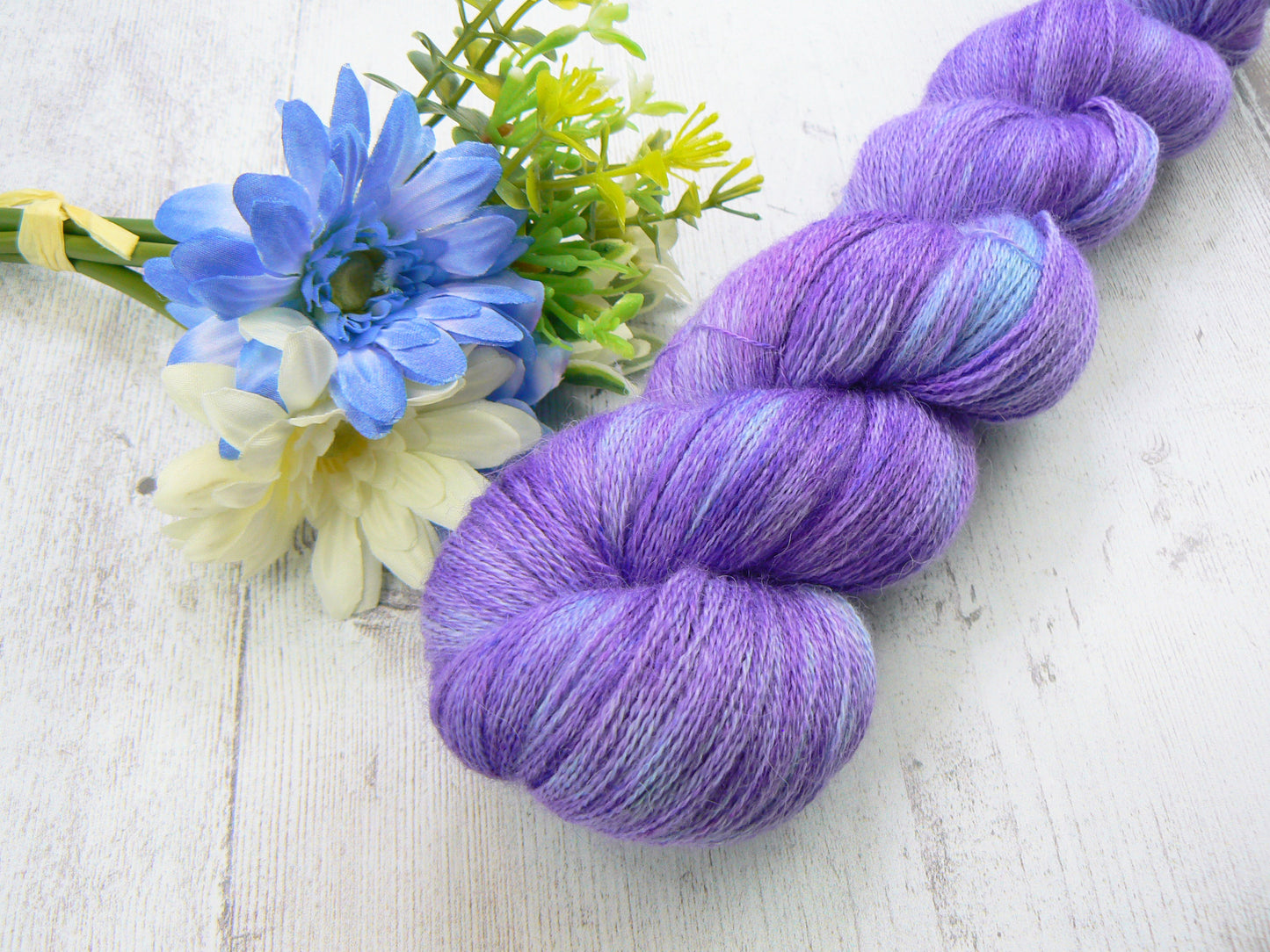 Iris Unsettled, Alpaca Silk Cashmere Fine Lace