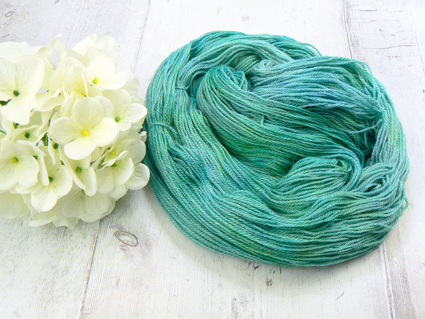 Spring Equinox Shawl Kit - Baby Alpaca Silk 4-ply