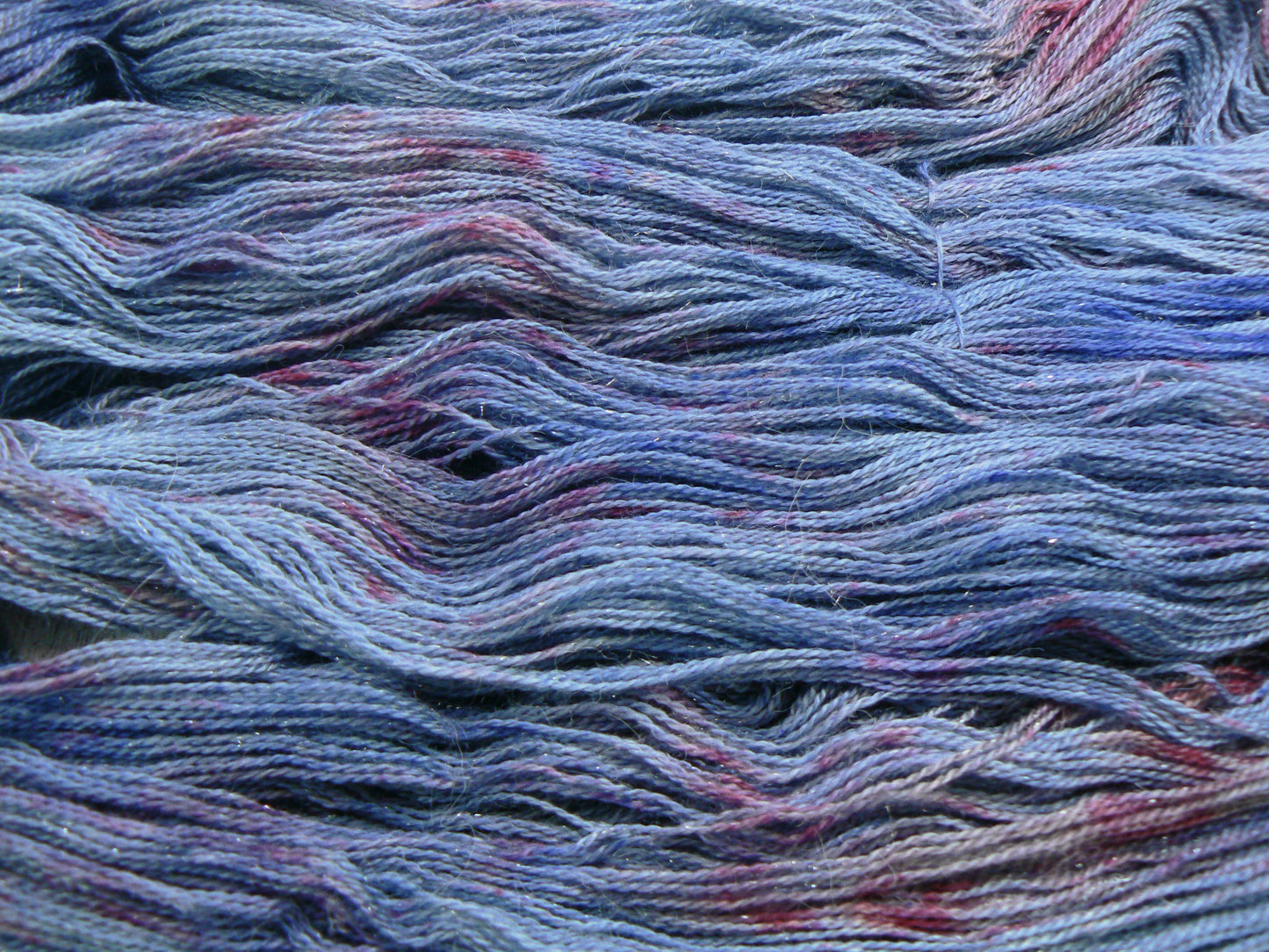 When North Winds Blow, Alpaca Silk Cashmere Sparkle Lace