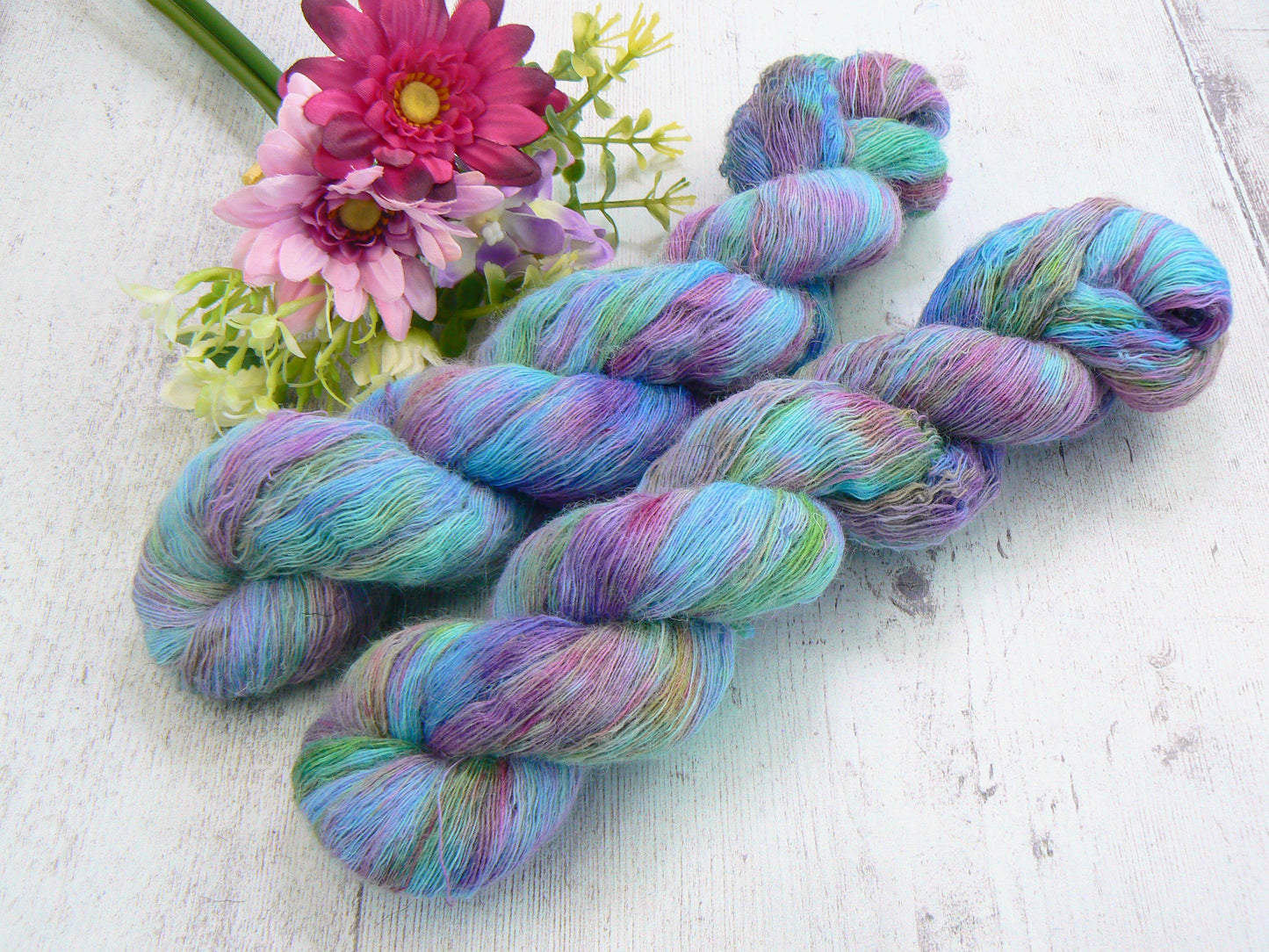 Waterlily Impressions, Shetland Cobweb Lace