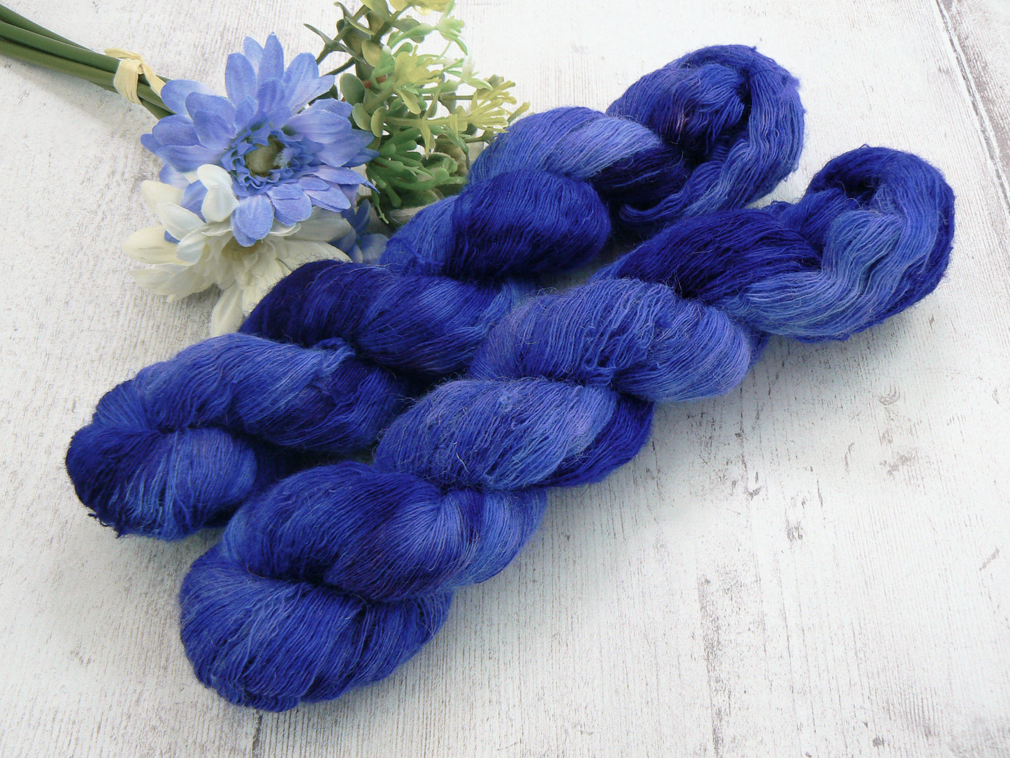 Blue is the Night, Shetland Cobweb Lace
