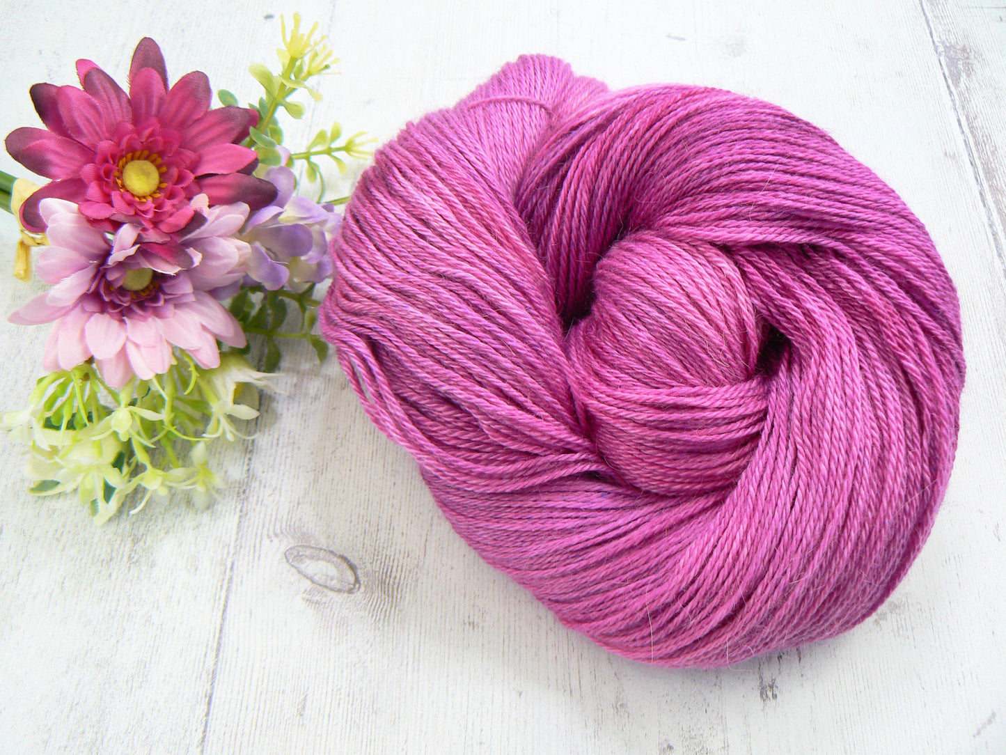 Spring Equinox Shawl Kit - Baby Alpaca Silk 4-ply
