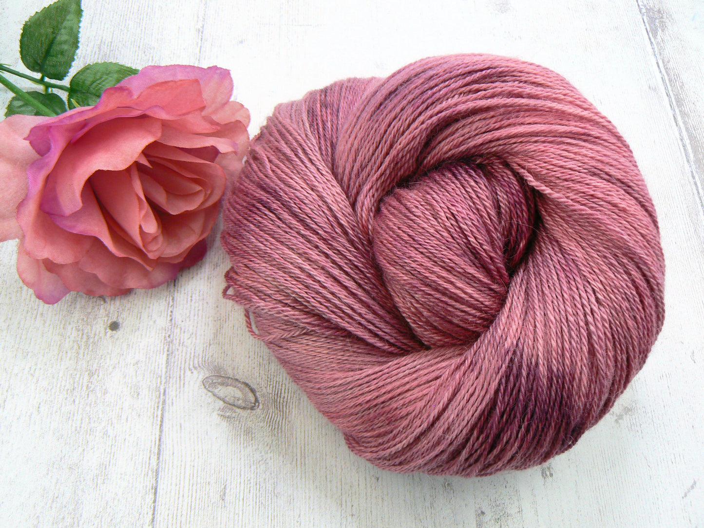 Blackcurrant Milkshake, Baby Alpaca Silk 4-ply