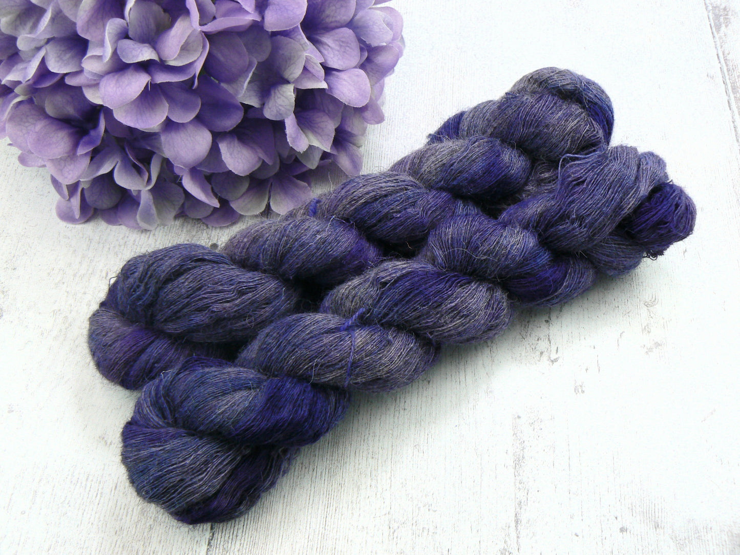 Purple Dusk, Shetland Cobweb Lace