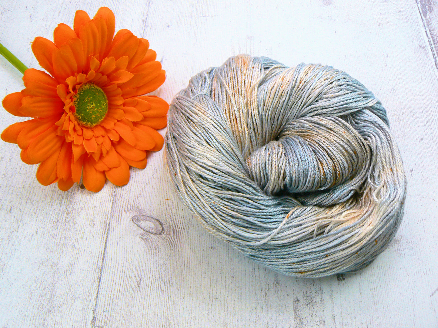 Norfolk Flint, Spun Silk 4-ply