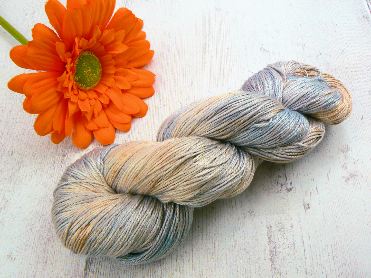 Norfolk Flint, Spun Silk 4-ply