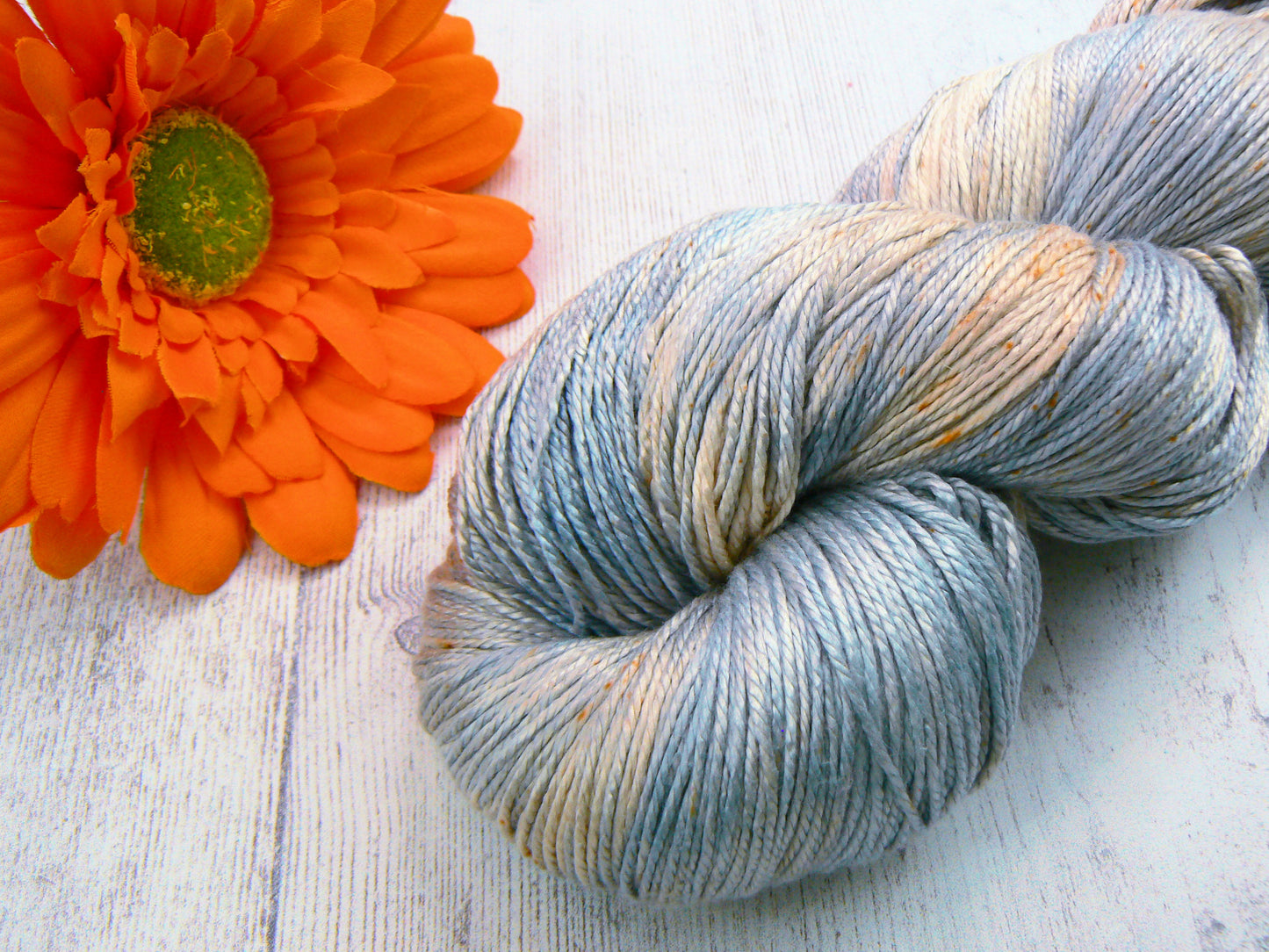 Norfolk Flint, Spun Silk 4-ply