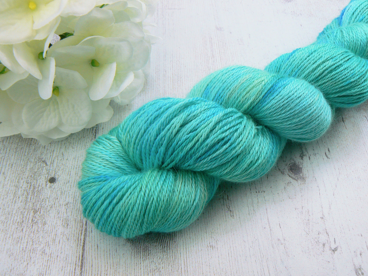 A Little Jaded, Baby Alpaca Silk 4-ply