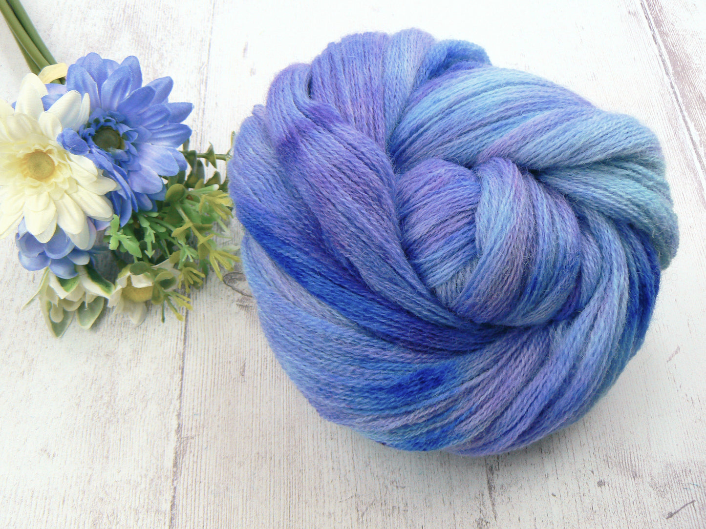 Iris Under a Summer Sky, Lambswool Lace