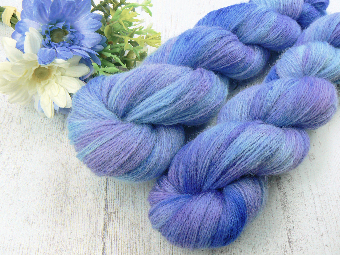 Iris Under a Summer Sky, Lambswool Lace