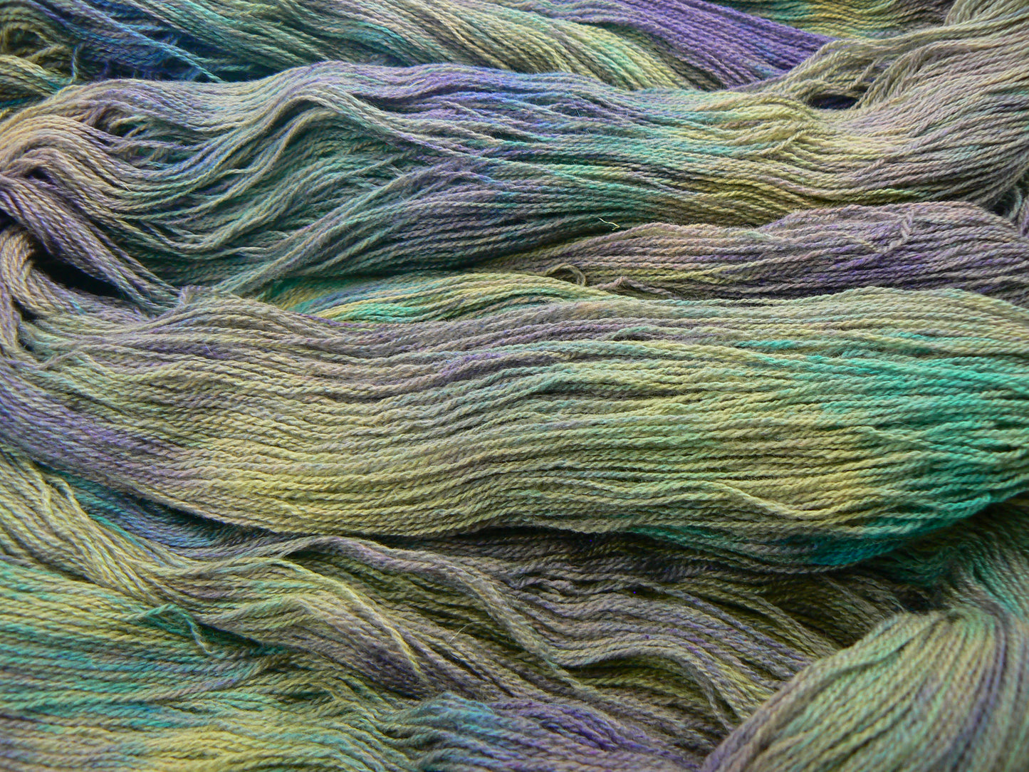 Deep Lavender Sky, Merino Cashmere Silk Fine Lace