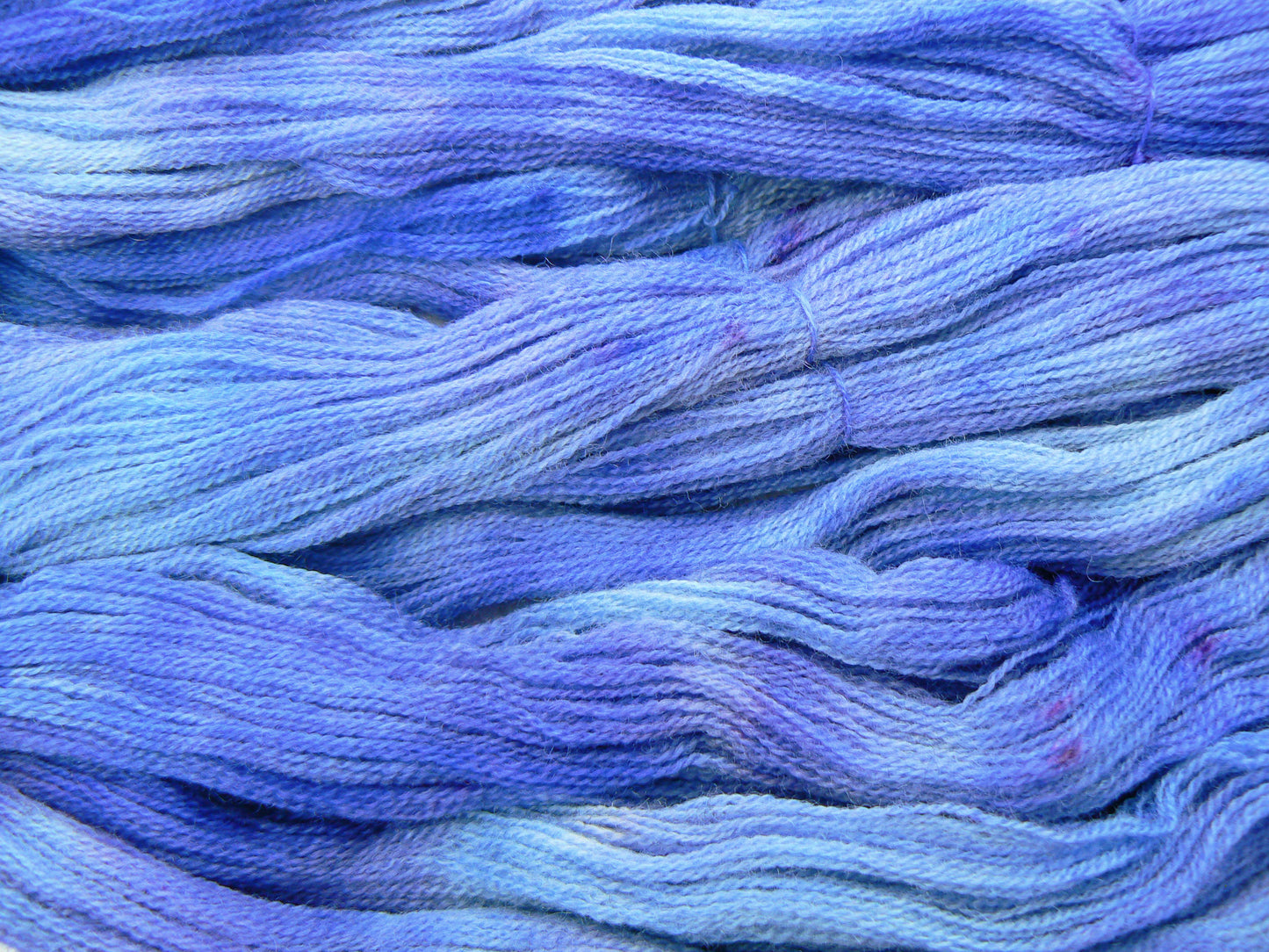 Cornflower Blues, Falklands Cormo Wool Lace