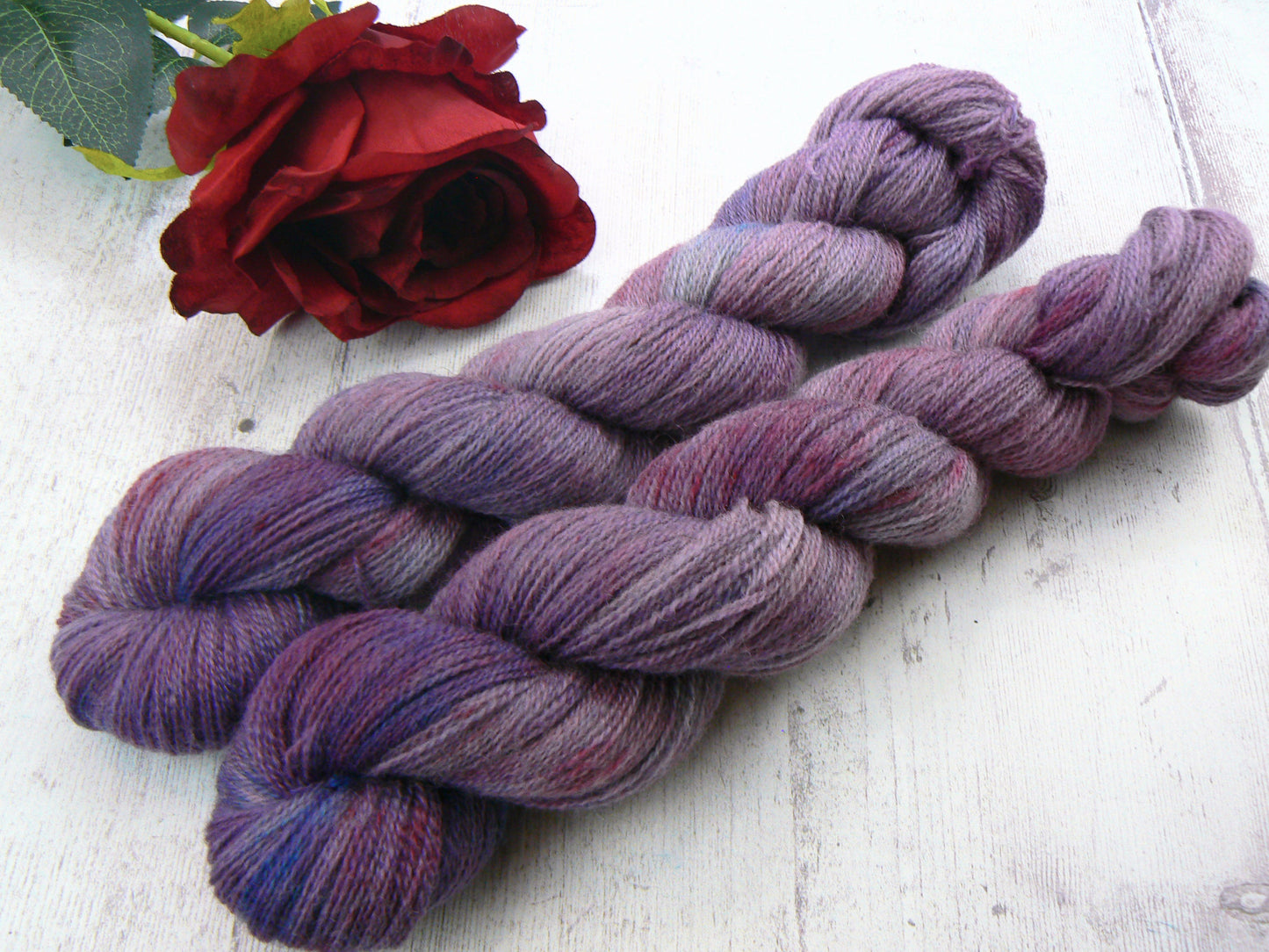NEW COLOURWAY: Berry Brunch, Falklands Cormo Wool Lace
