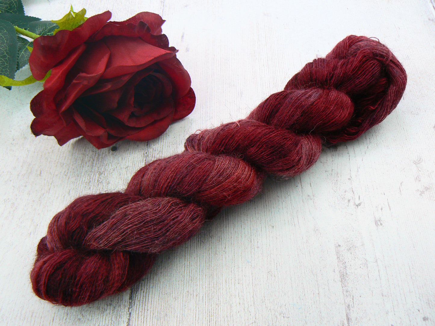 Clover in Shadow, Shetland Cobweb Lace