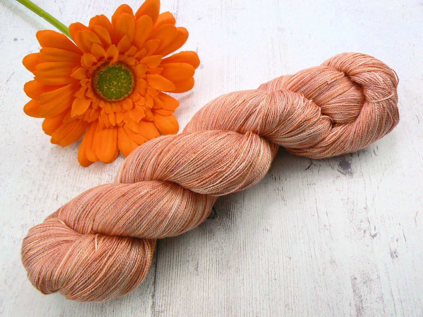 NEW COLOURWAY: Caramel Toffee, Spun Silk Lace
