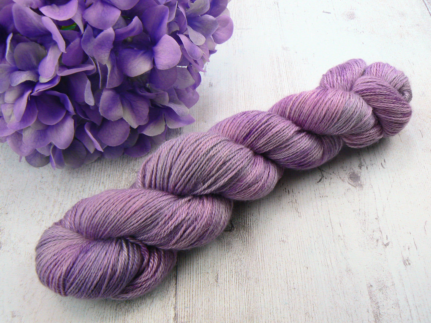 Damson Mist, Baby Alpaca Silk 4-ply