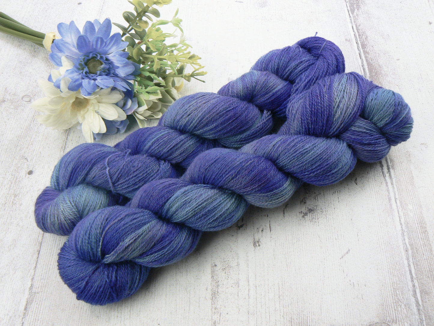 Song of the Night, Merino Silk Cobweb Lace (50:50)