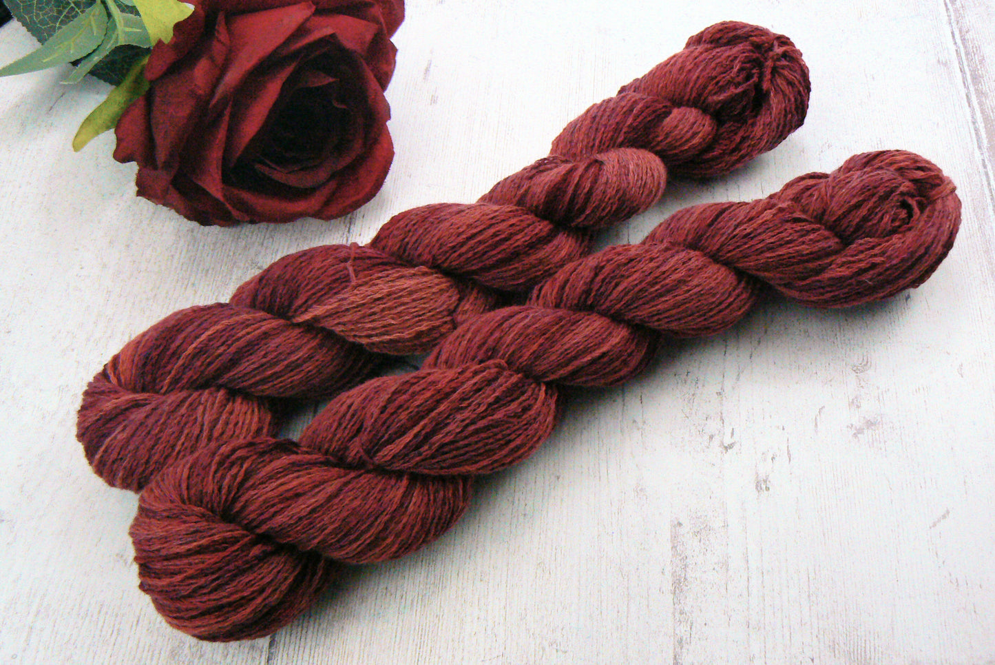 Clover in Shadow, Cashmere Fine 4-ply