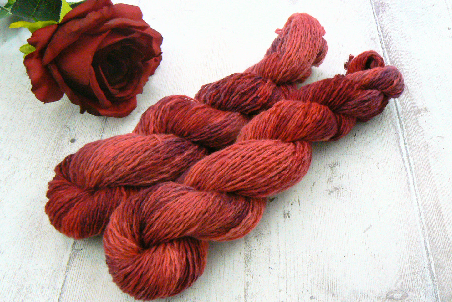 Clover in Shadow, Cashmere 4-ply