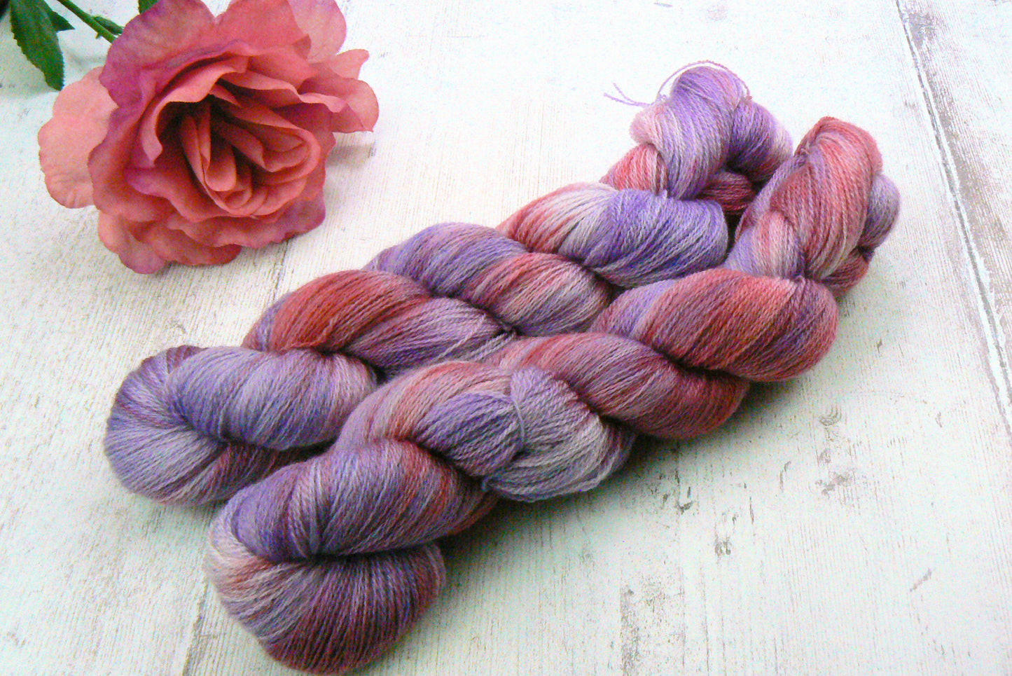 Wine and Roses, Merino Fine Lace