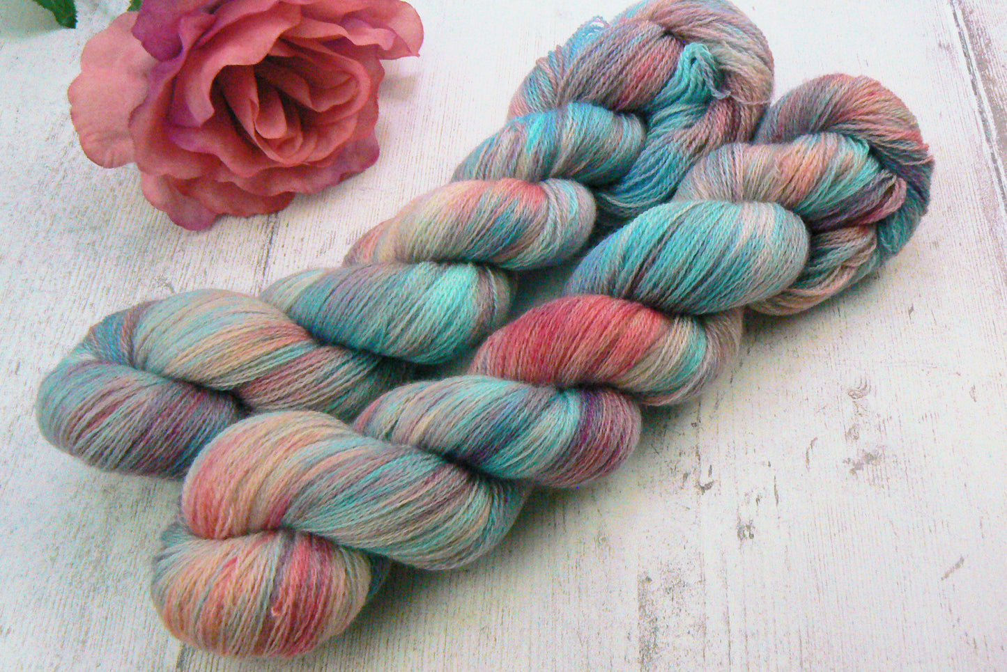 Frosted Petals, Merino Fine Lace