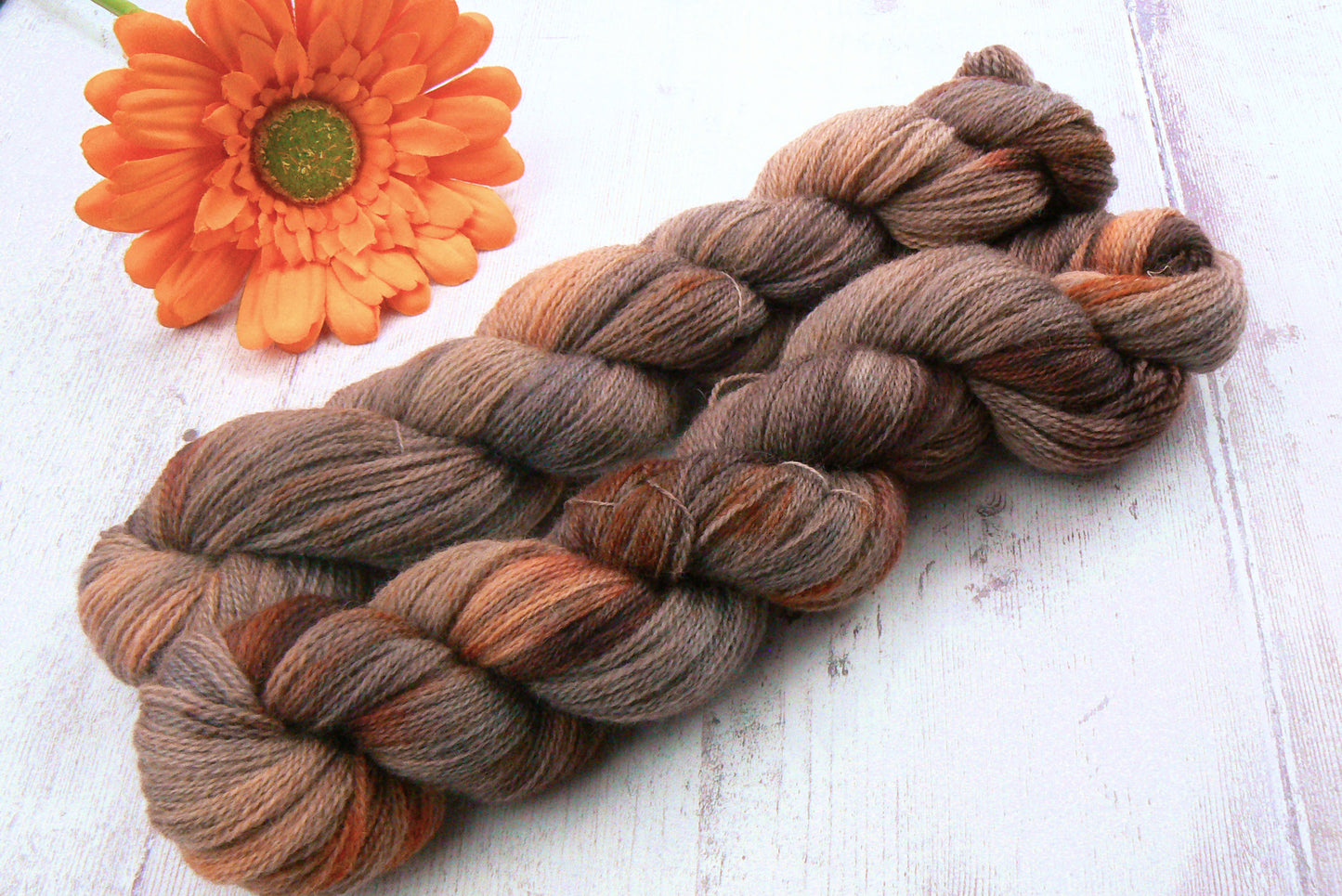 Bitter Chocolate Truffle, Falklands Cormo Wool Lace