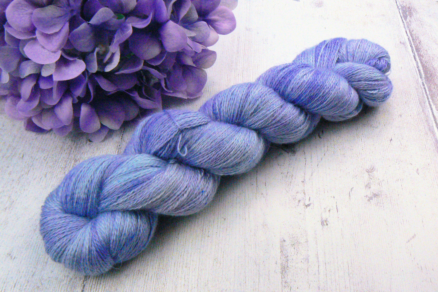 Lilac Shimmer, Alpaca Silk Lace
