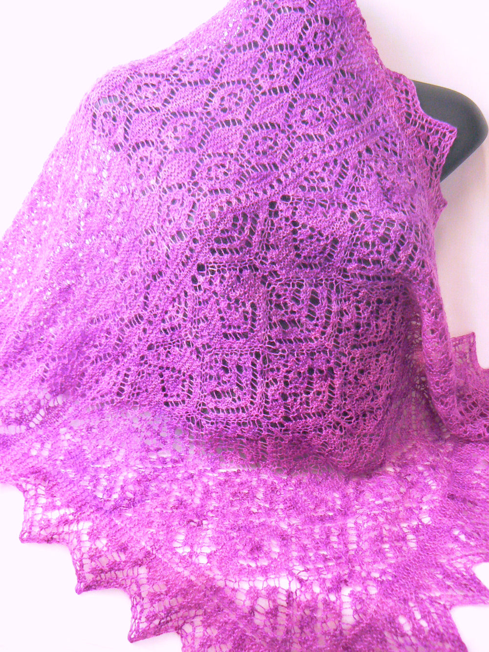 Yvaine Shetland Stole Pattern