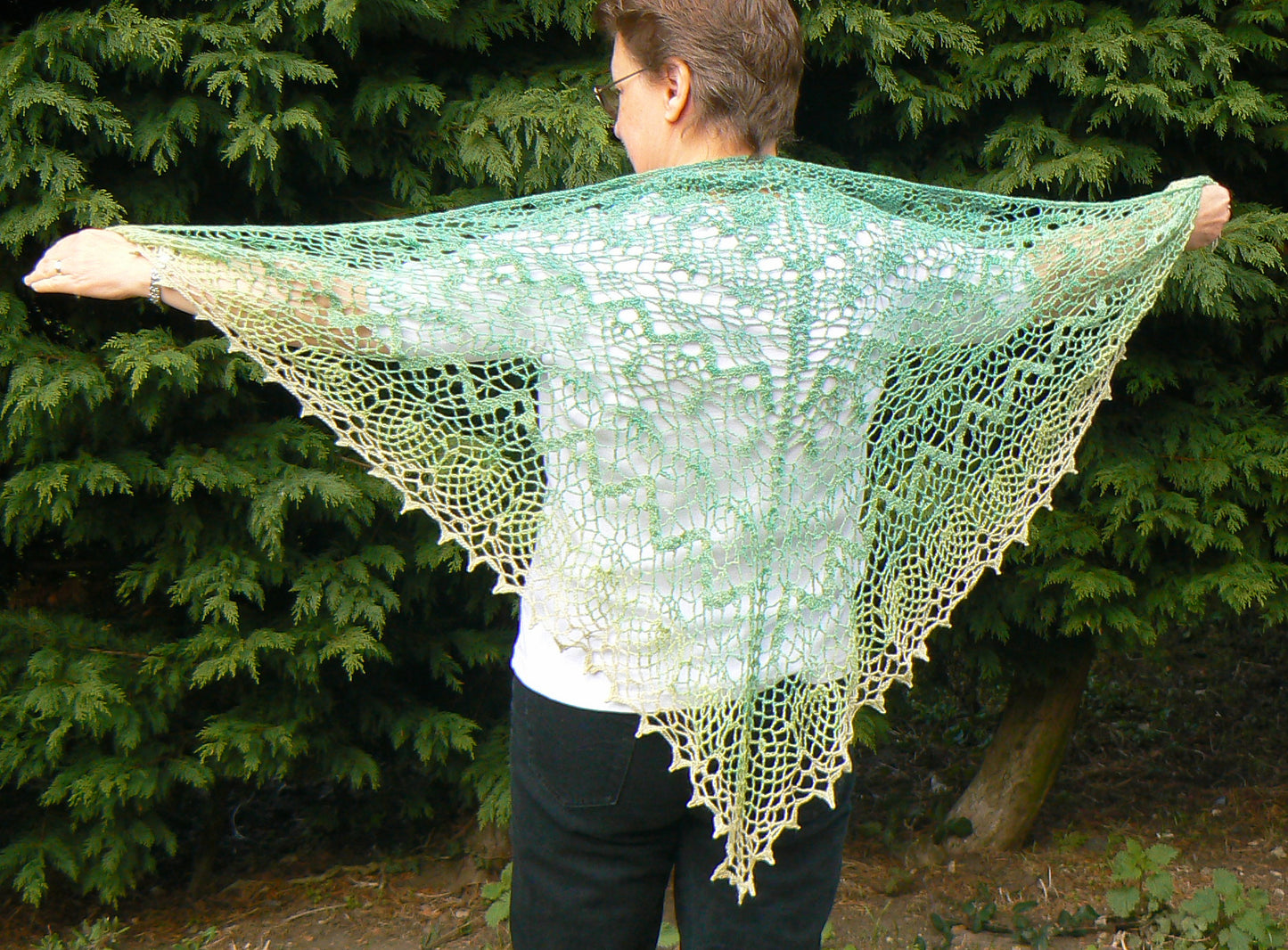 Trinitas Crochet Shawl Pattern
