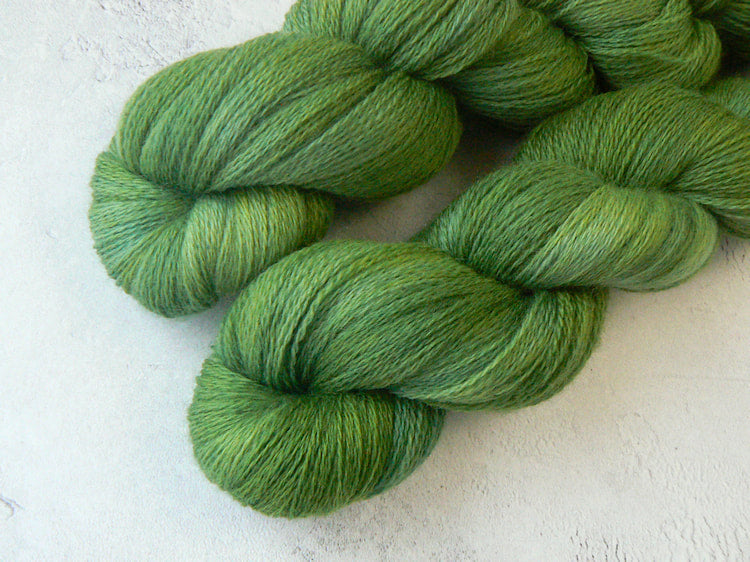 Green Velvet, Falklands Merino Light Lace